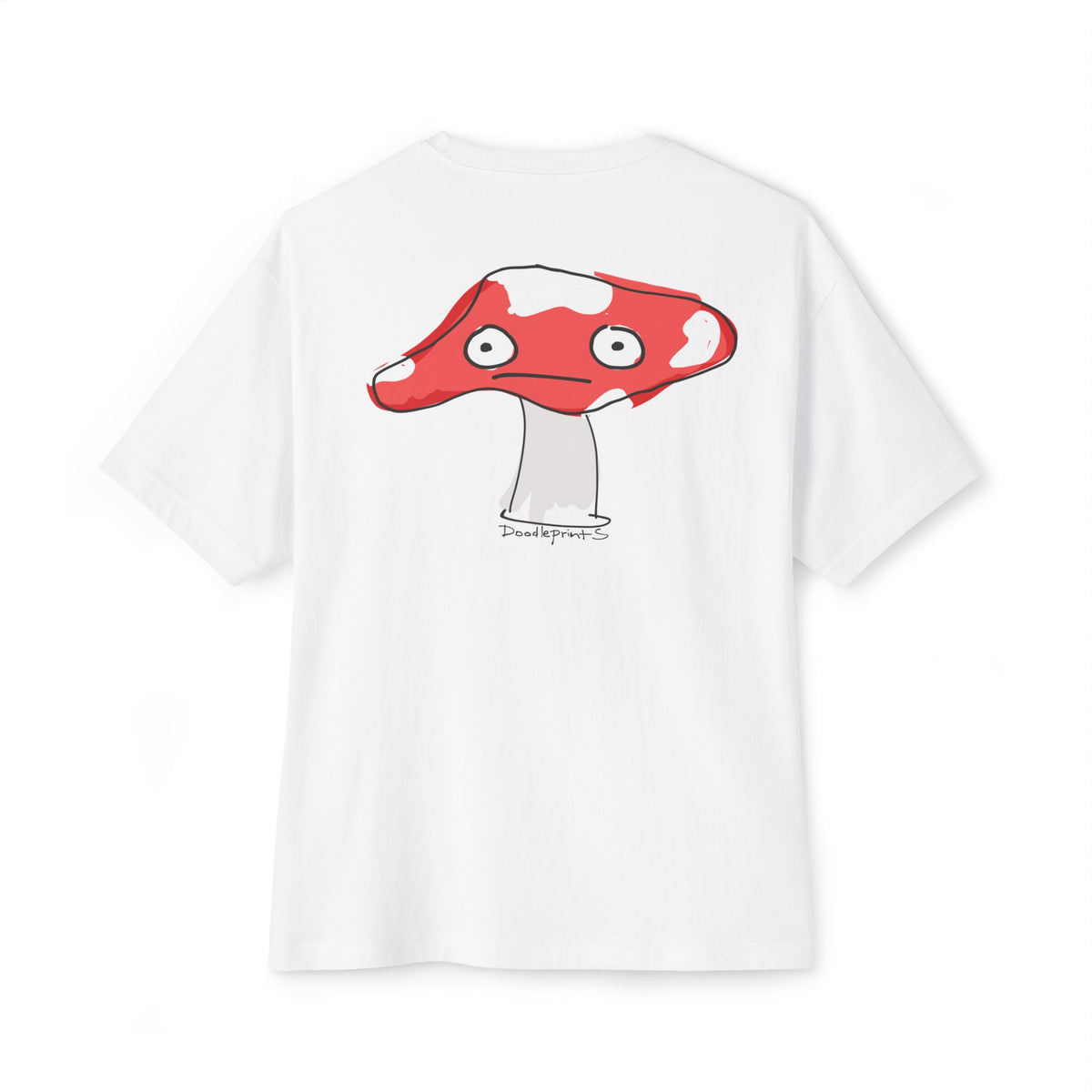 SHROOM Doodleprints Oversized Boxy Tee