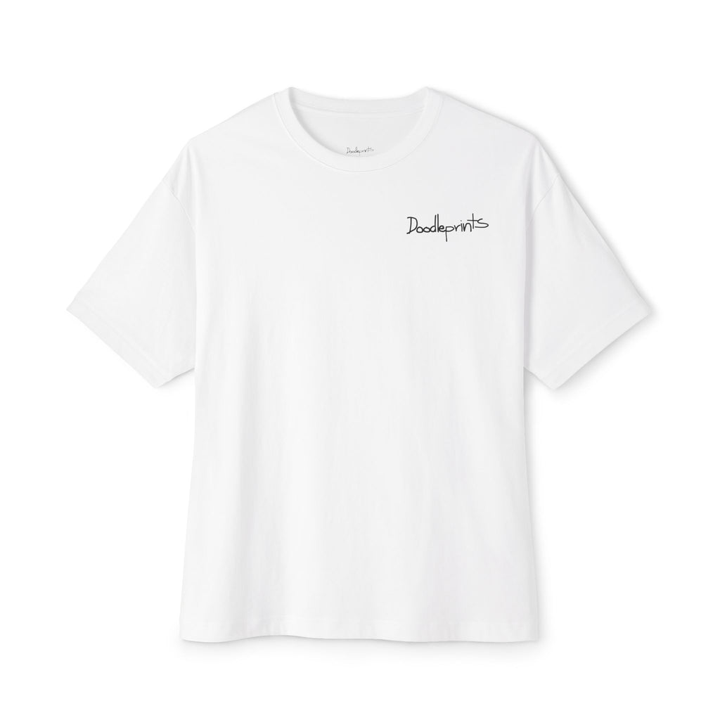 SHROOM Doodleprints Oversized Boxy Tee
