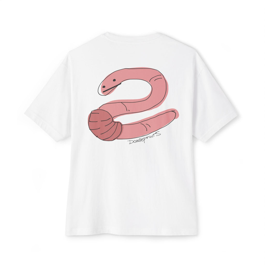 WORMY Doodleprints Oversized Boxy Tee